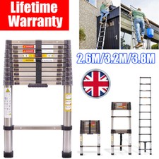 Heavy Duty Multi-Purpose Stainless Steel Telescopic Extendable Ladder Extension