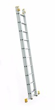 Double Extension Ladders - 2 Section Trade Master EN131 Professional Aluminium