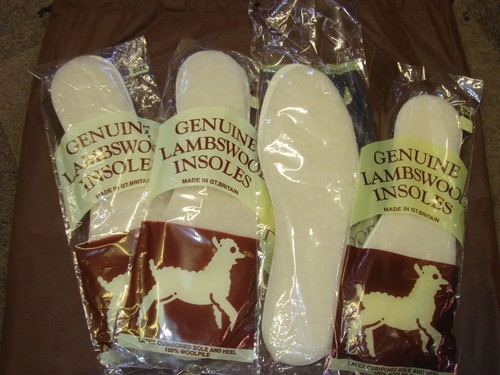 Lambswool insole ladies gents - lambswool,