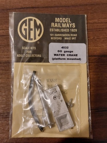 Gem model railways - model, water