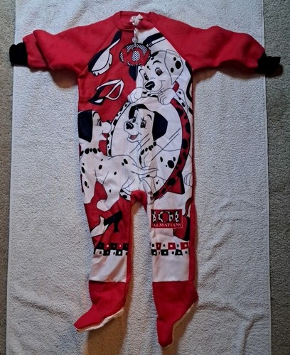 Vintage 101 dalmations pajamas - vintage,