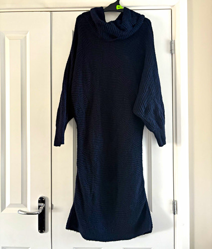 Monsoon navy knit cowl - monsoon,