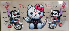 Hello Kitty "Jason/Saw" UV DTF
