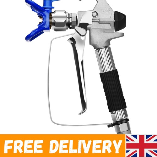Airless spray gun with - spray,