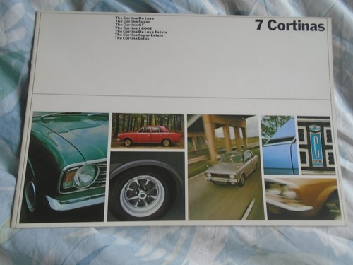 Ford cortina brochure mar 1970 - ford,