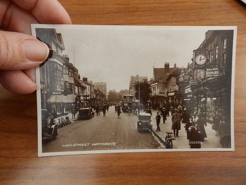 Postcard high street watford - postcard,