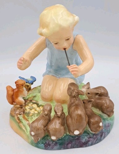 Royal worcester woodland dance - worcester,