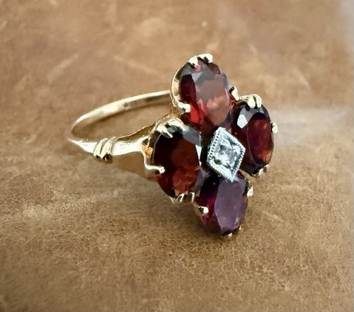 Vintage 10k yellow gold - vintage, 4