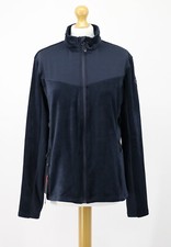 DEGRE 7 PEPS WOMENS FULL ZIP FLEECE UK 16 EU 44 DARK BLUE RRP £99 EG