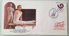 Venezuela 1988 Olympics Gymnastics Parallel Bars Stamps First Day Cover