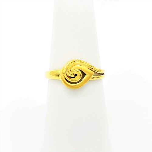 22k solid yellow - gold, ring