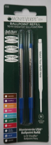 Monteverde ballpoint refills - 2,