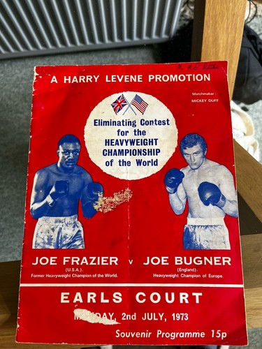 Boxing program joe frazier - boxing,
