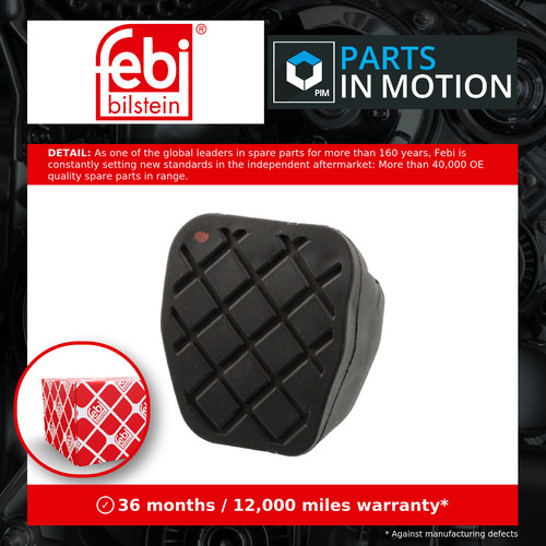 Brake pedal pad - brake, vw