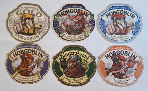 Wychwood brewery beer mats - ,