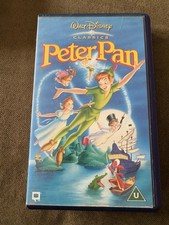Peter Pan Disney Rare VHS Tape Video