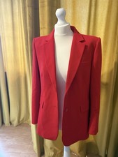 ZARA Red Blazer Jacket Size L