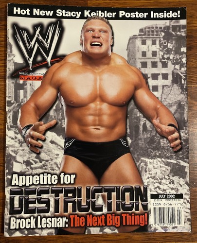 Wwe magazine july 2002 issue - july,