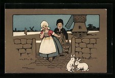 Artist postcard Ethel