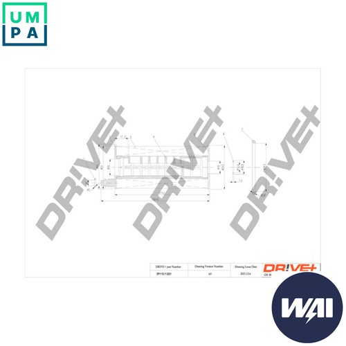 Oil filter dp1110 0221 for - filter,