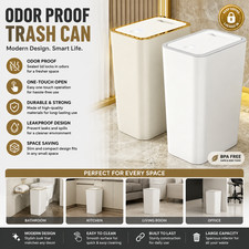 Modern plastic waste bin push - bin,