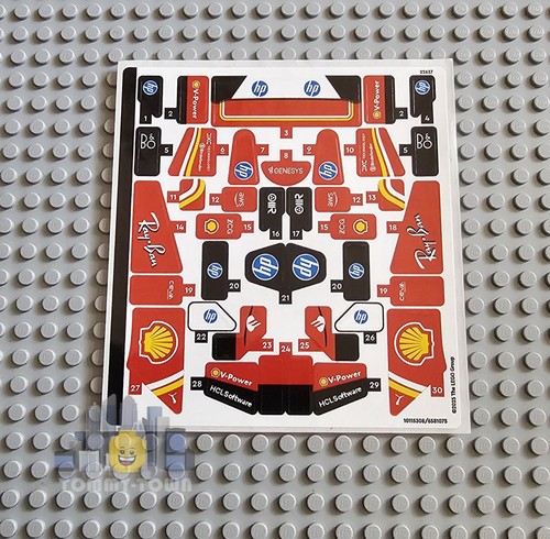 Lego speed champions sticker - lego,