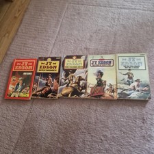 JT Edson Western Cowboy Book Bundle 5 Paperbacks #UTB35X330 Lot Q