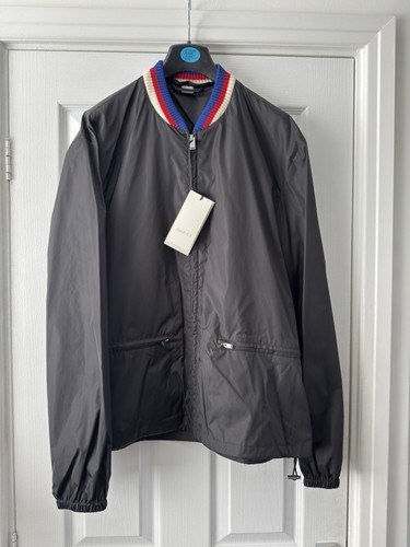 Gucci nylon black bomber - nylon,
