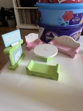 Asda Wooden Dolls House Lounge