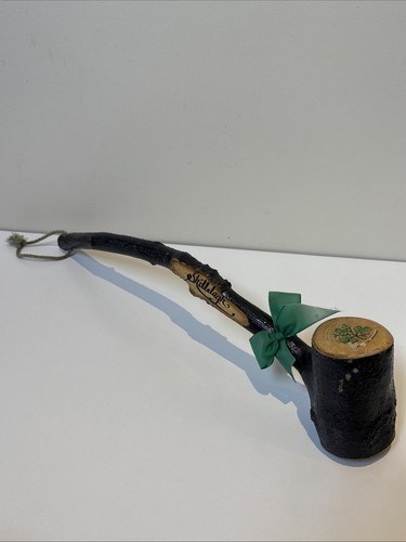 Vintage wood carved gavel - vintage,