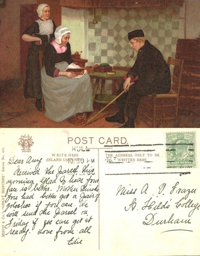 Vintage postcard dutch - postcard,