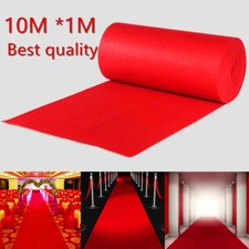 32ft Large Red  Carpet Wedding Aisle Floor Runner Hollywood Party Decoration UK