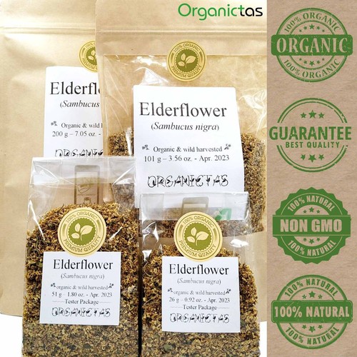 Organic elder flowers tea - organic,