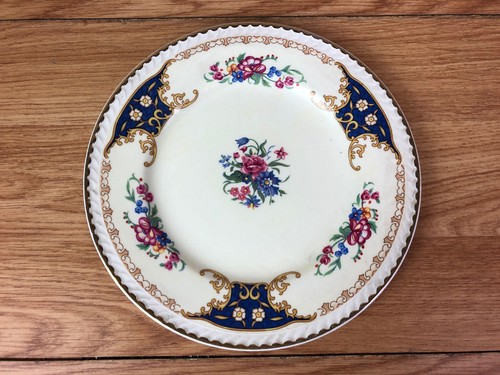 Portland pottery plate white - pottery,