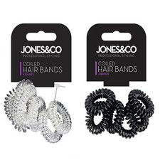 6pk SPIRAL HAIR Bobbles Spiral