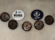 Carlton FC Member Badge Set X7