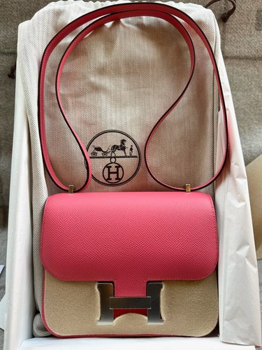 Hermes mini constance rose - hermes,