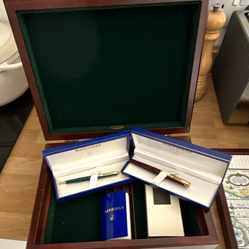 Waterman gold trim - trim, fountain