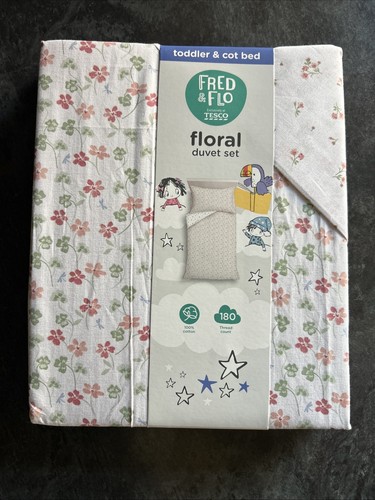 Toddler cot bed floral - &,