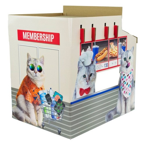 Warehouse cat scratcher - cat,