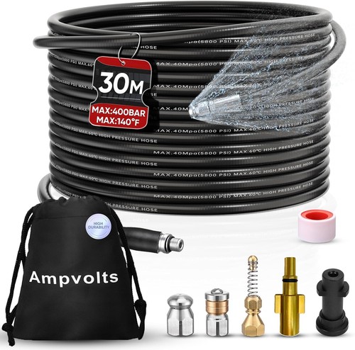 30m drain cleaning kit - 30m, –