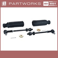 2x Tie Rod + Steering Boot for
