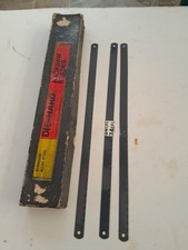 die hard 12"hacksaw blades24t, 3 blades, box not included,old slight rust,