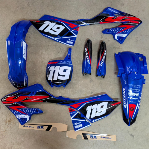 Plastics graphics yamaha - plastics,