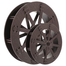 2Pcs Plastic Water Wheel for