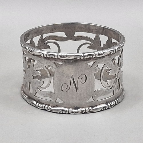 Sterling silver napkin ring - sterling, by