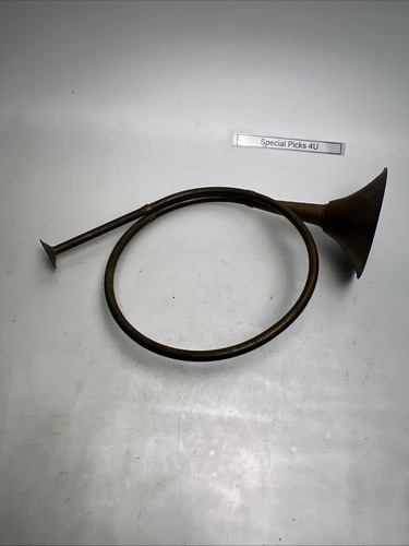 Vintage brass french hunting - vintage,