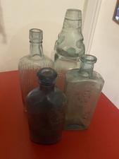 Vintage Glass Medicine Bottles