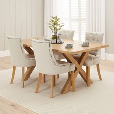 Dining Table and 4 Natural