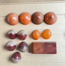Rubbolite Rubber Mount Light Lenses Job Lot ERF AEC Foden Bedford Leyland